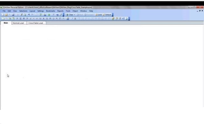 Window of Normal and Crosstable